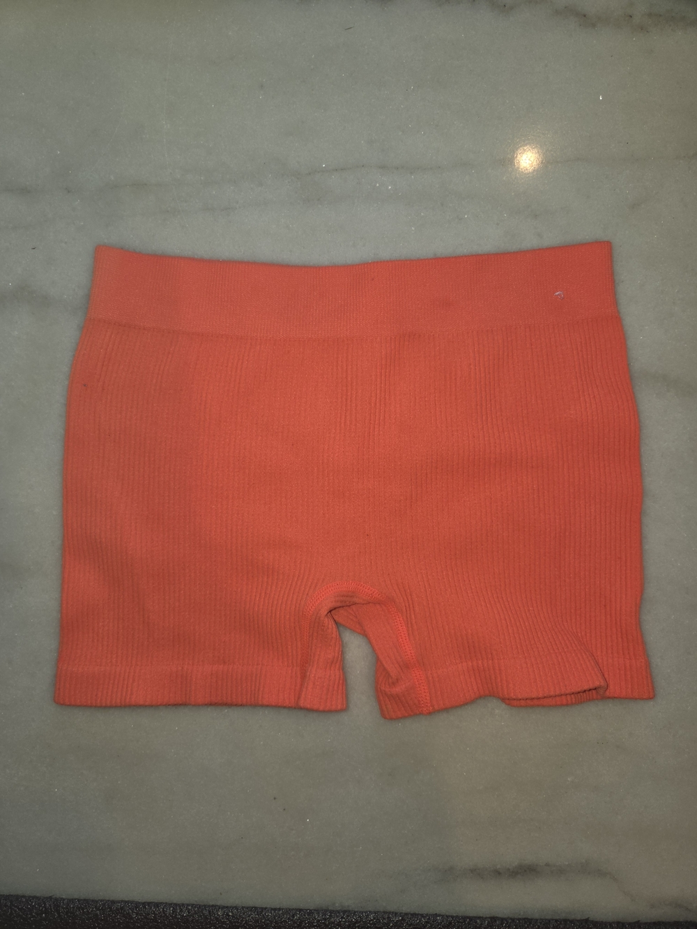 GB girls Coral Ribbed Bike Shorts